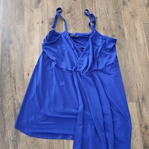 Torrid blue sleeveless tunic, 1